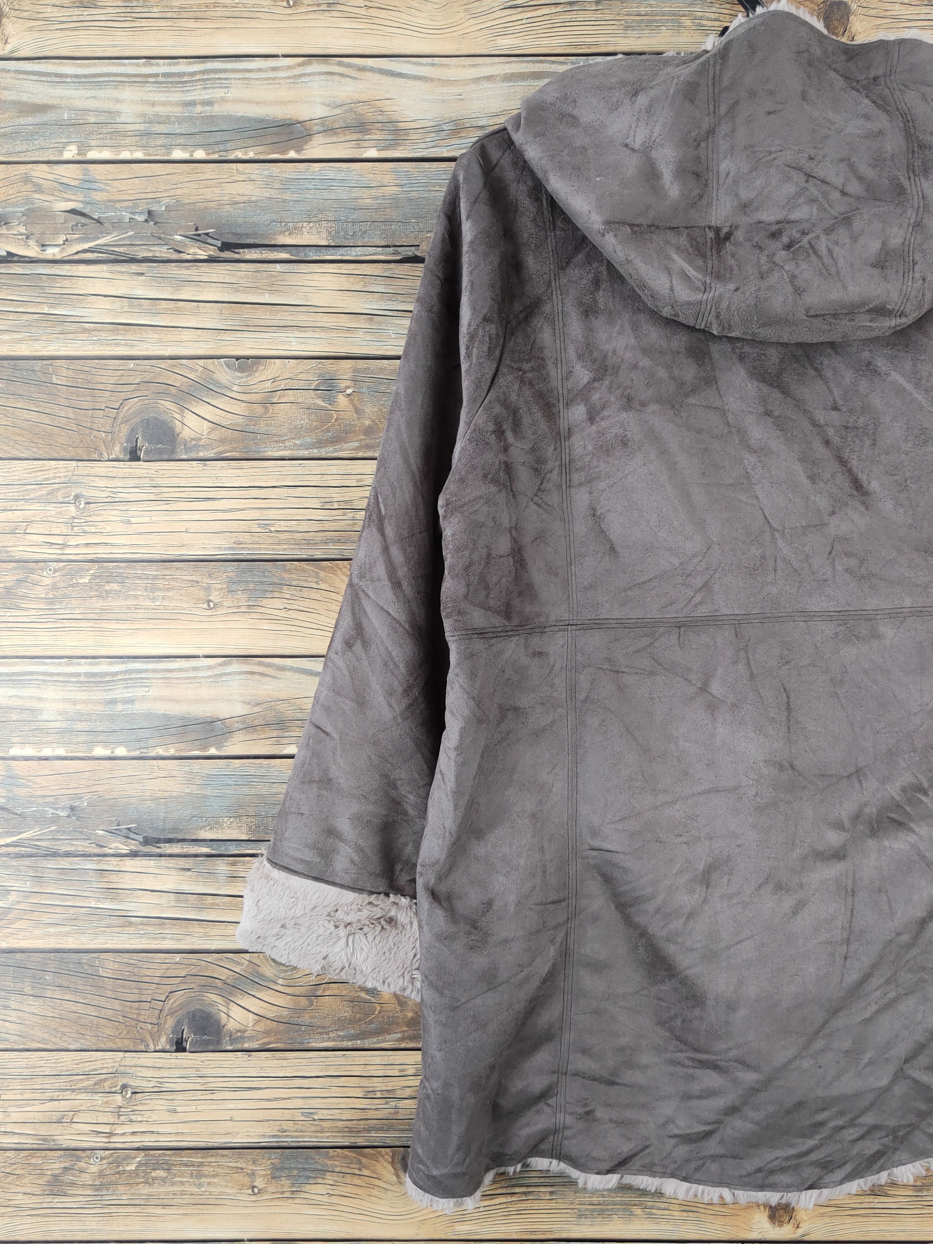 Japanese Brand × Vintage Vintage Faded 💥Belle Jeanne Dark Gray Hoodie Sweater Coats Size L / US 10 / IT 46 - 8 Thumbnail