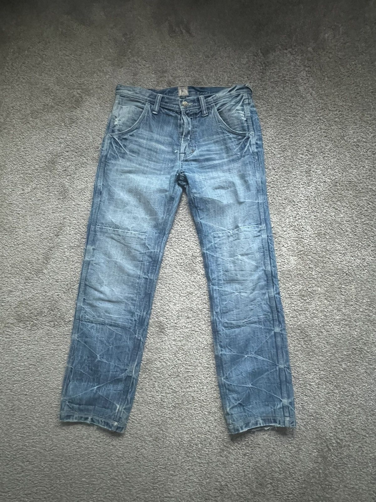 Prps Prps Denim Distressed Jeans Size US 32 / EU 48 - 1 Thumbnail