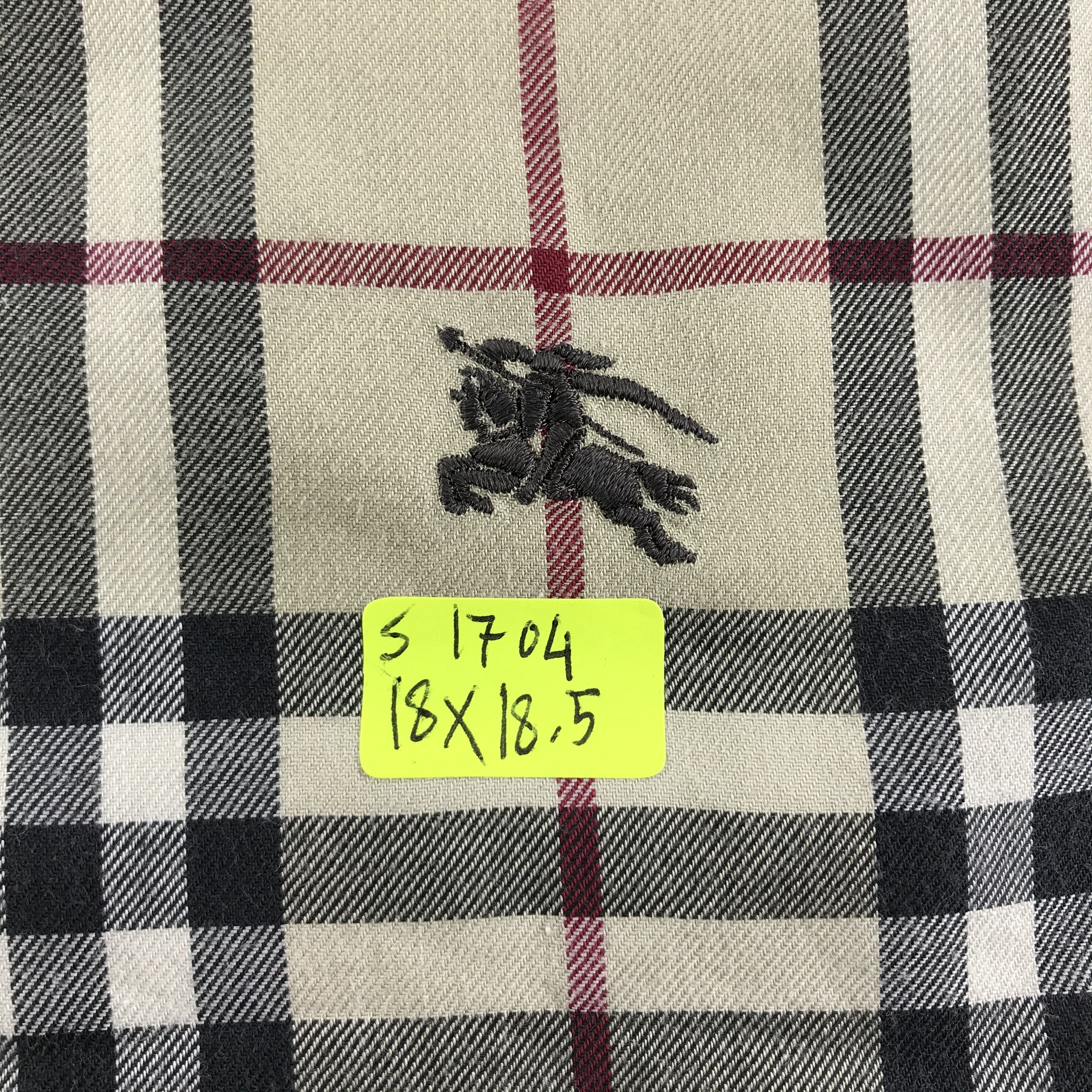 Burberry × Vintage Burberry Bandana / Handkerchief / Neckerchief - S1704 Size ONE SIZE - 6 Thumbnail