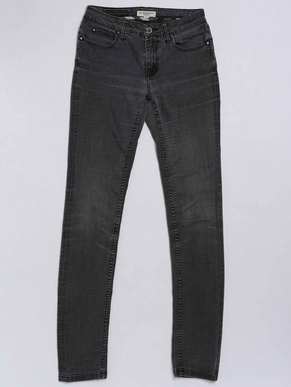 Burberry Burberry London Grey Denim Jeans Size 27" / US 4 / IT 40 - 1 Thumbnail