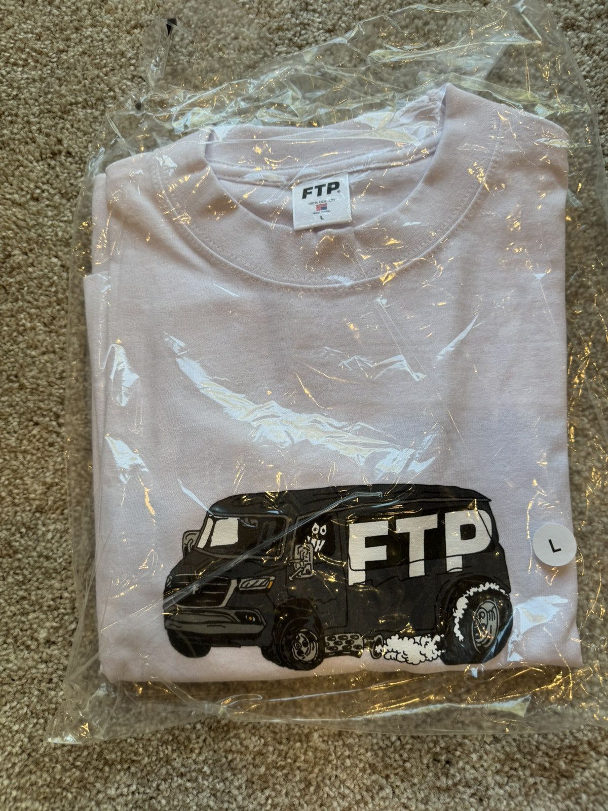 Fuck The Population FTP VAN TEE (WHITE) Size US L / EU 52-54 / 3 - 1 Thumbnail