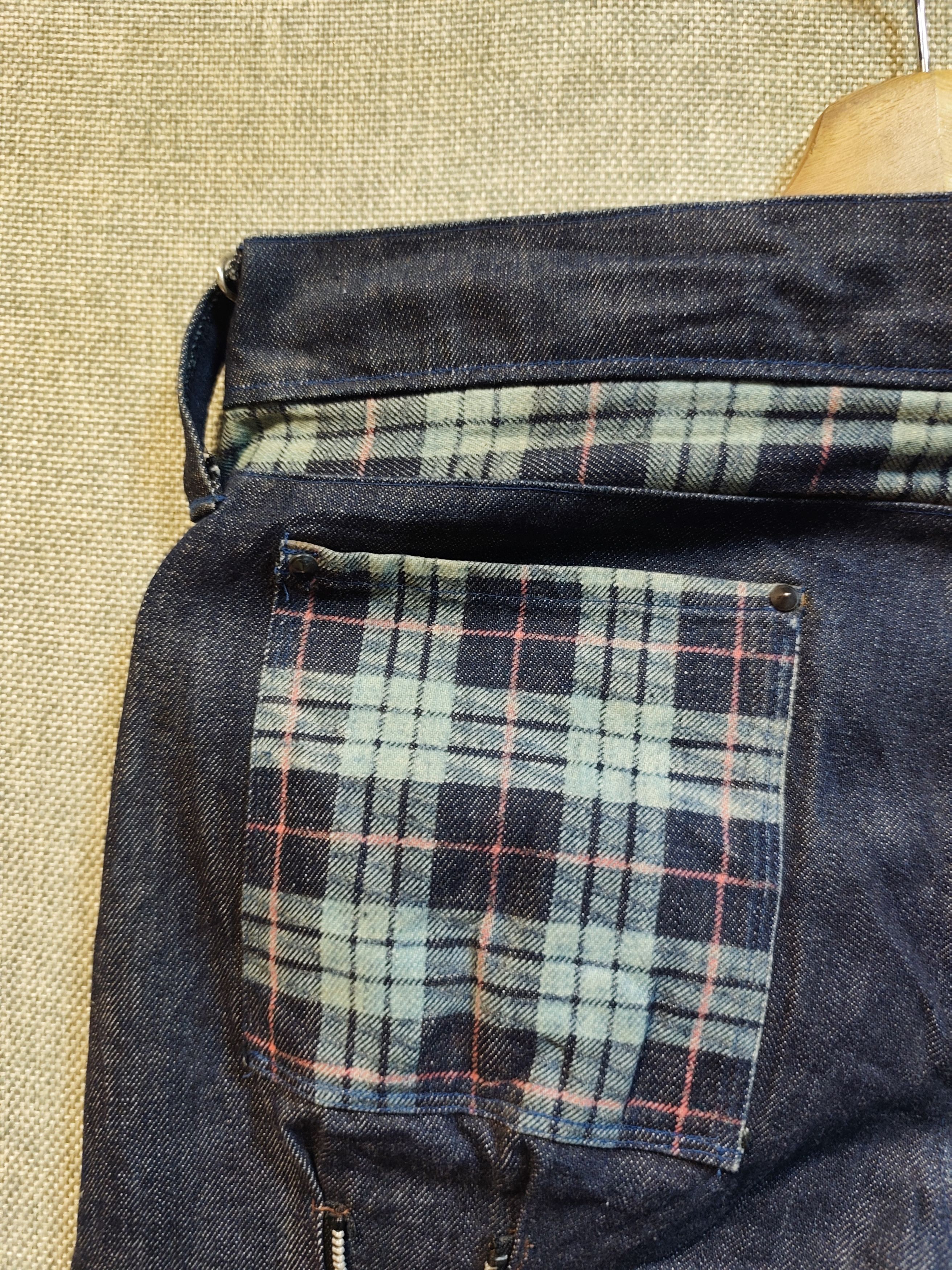 Seditionaries Hiderock Design Hide Yokota Selvedge Jeans Size 31" - 13 Thumbnail
