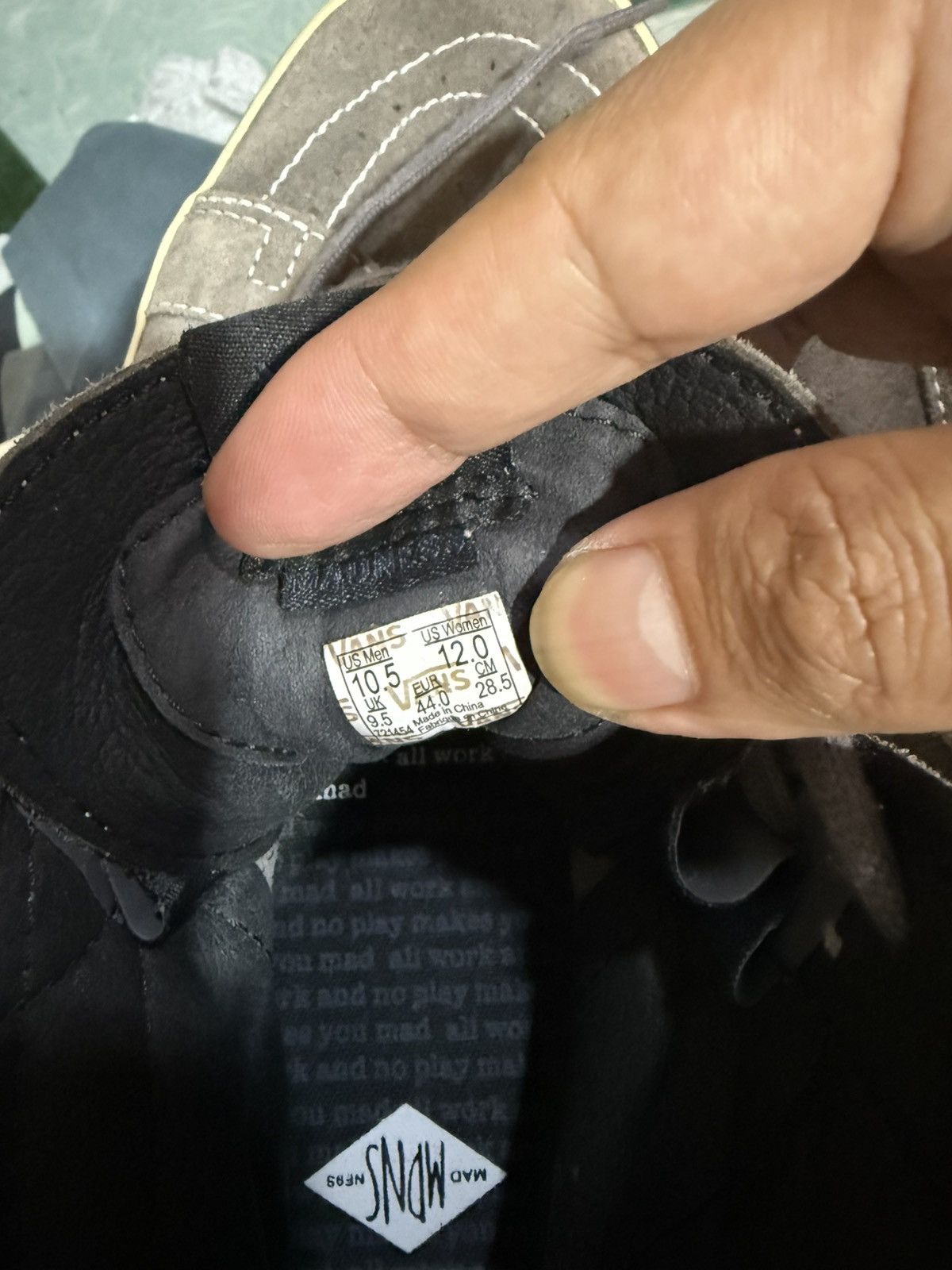 Vans Vans x madness Size US 9.5 / EU 42-43 - 6 Thumbnail