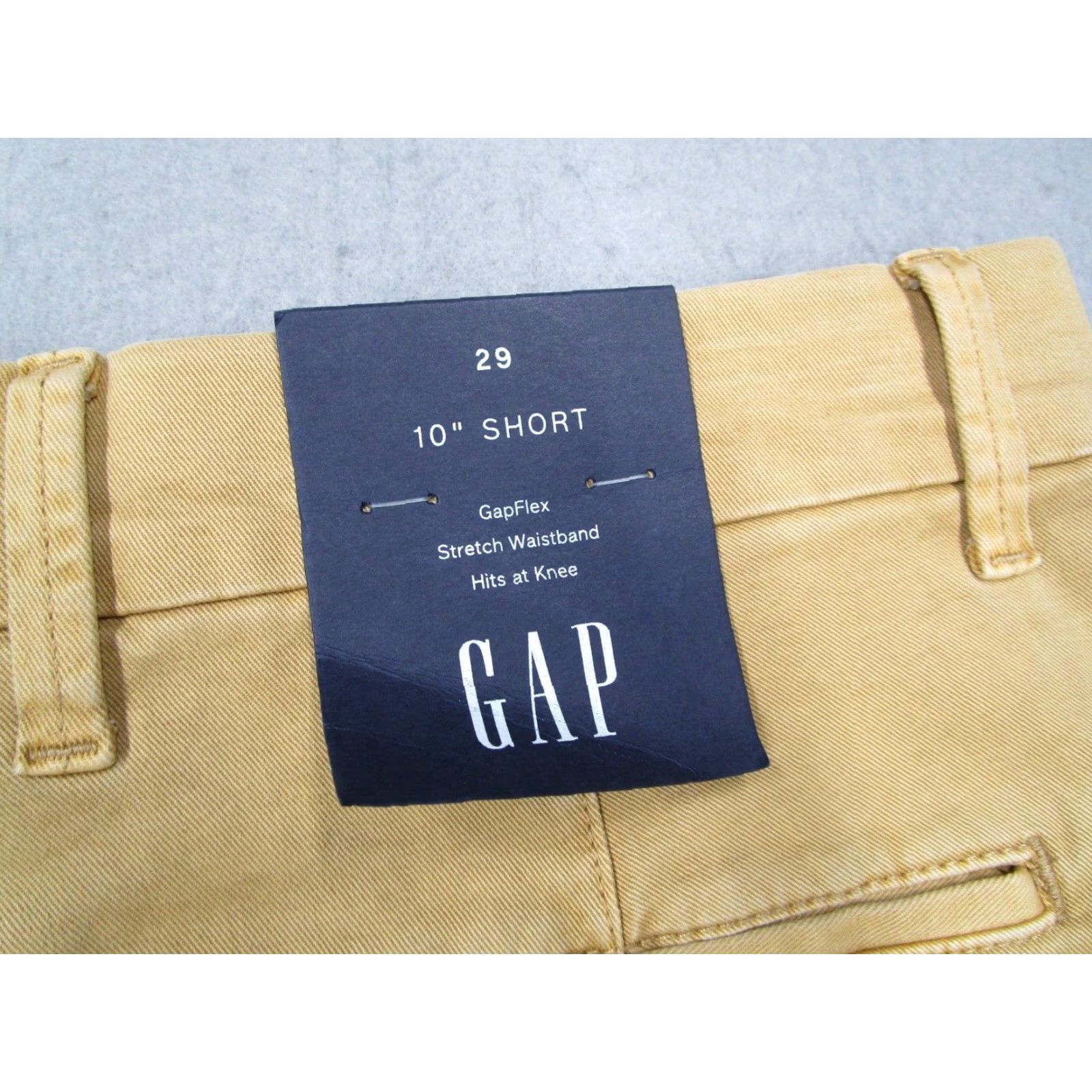 Gap Gap Shorts Mens 29 Brown Gapflex 10" Twill Walk Skate Outdoor Golf Work Hike Size US 29 - 2 Thumbnail
