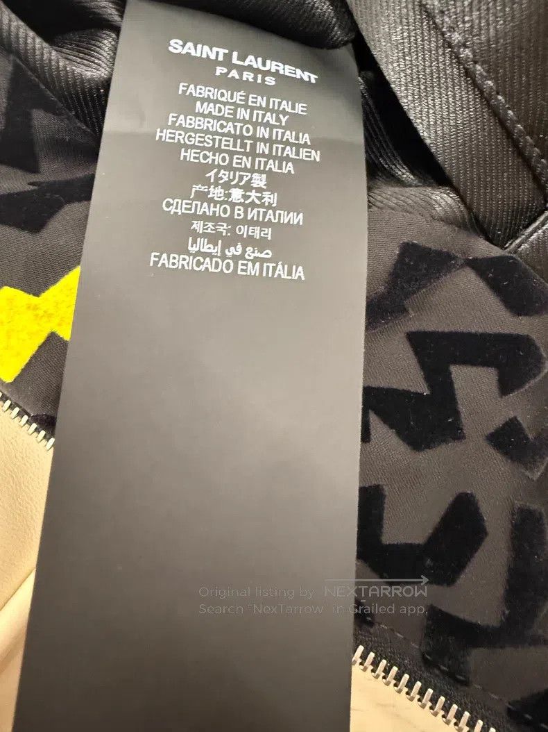 Saint Laurent Paris Saint Laurent Paris Velvet Glitter Jacket Size US L / EU 52-54 / 3 - 4 Thumbnail