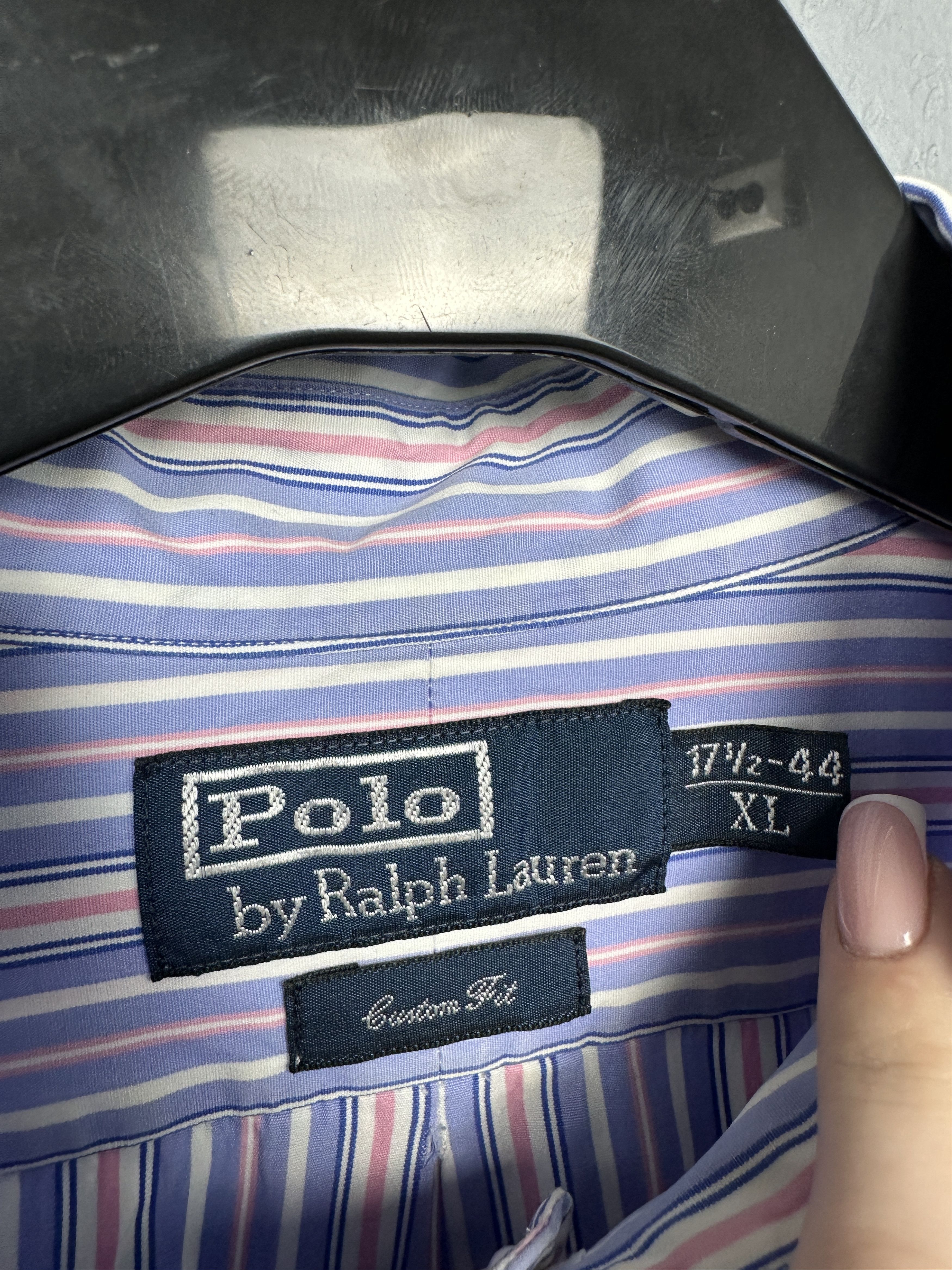 Ralph Lauren Polo Ralph Lauren Mens Long Sleeve Striped Shirt Size US XL / EU 56 / 4 - 4 Thumbnail