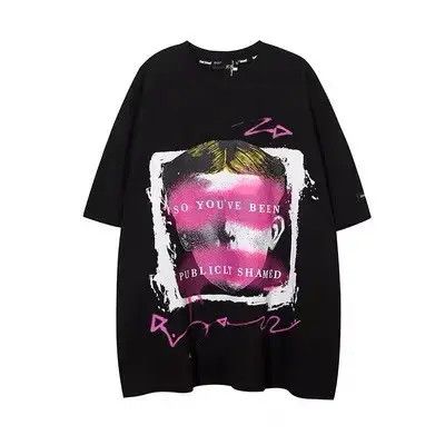 Japanese Brand New Collection Cool Graphics Design Baggy Tshirt Unisex Size US L / EU 52-54 / 3 - 2 Thumbnail