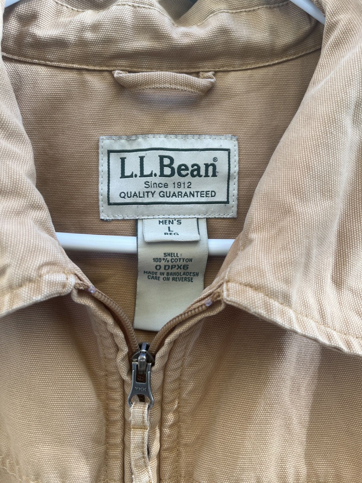 L.L. Bean L.L. Bean Canvas Zip-up Jacket Size US L / EU 52-54 / 3 - 2 Thumbnail