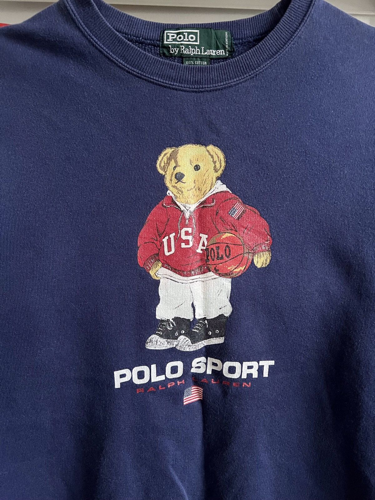 Polo Ralph Lauren BEST OFFER ! VINTAGE 🔥 Polo Bear USA Ralph Lauren 🔥 Size M / US 6-8 / IT 42-44 - 5 Thumbnail