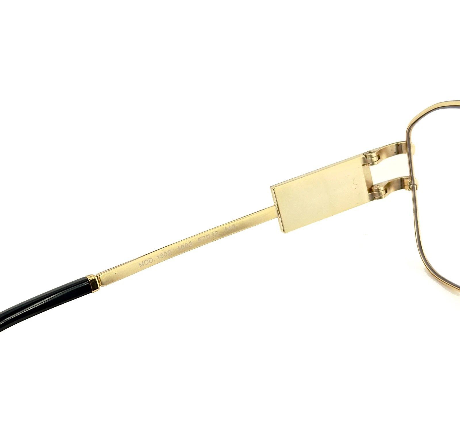 Versace VERSACE VE1302 1302 Gold Aviator Eyeglasses Optical Frame Size ONE SIZE - 6 Thumbnail