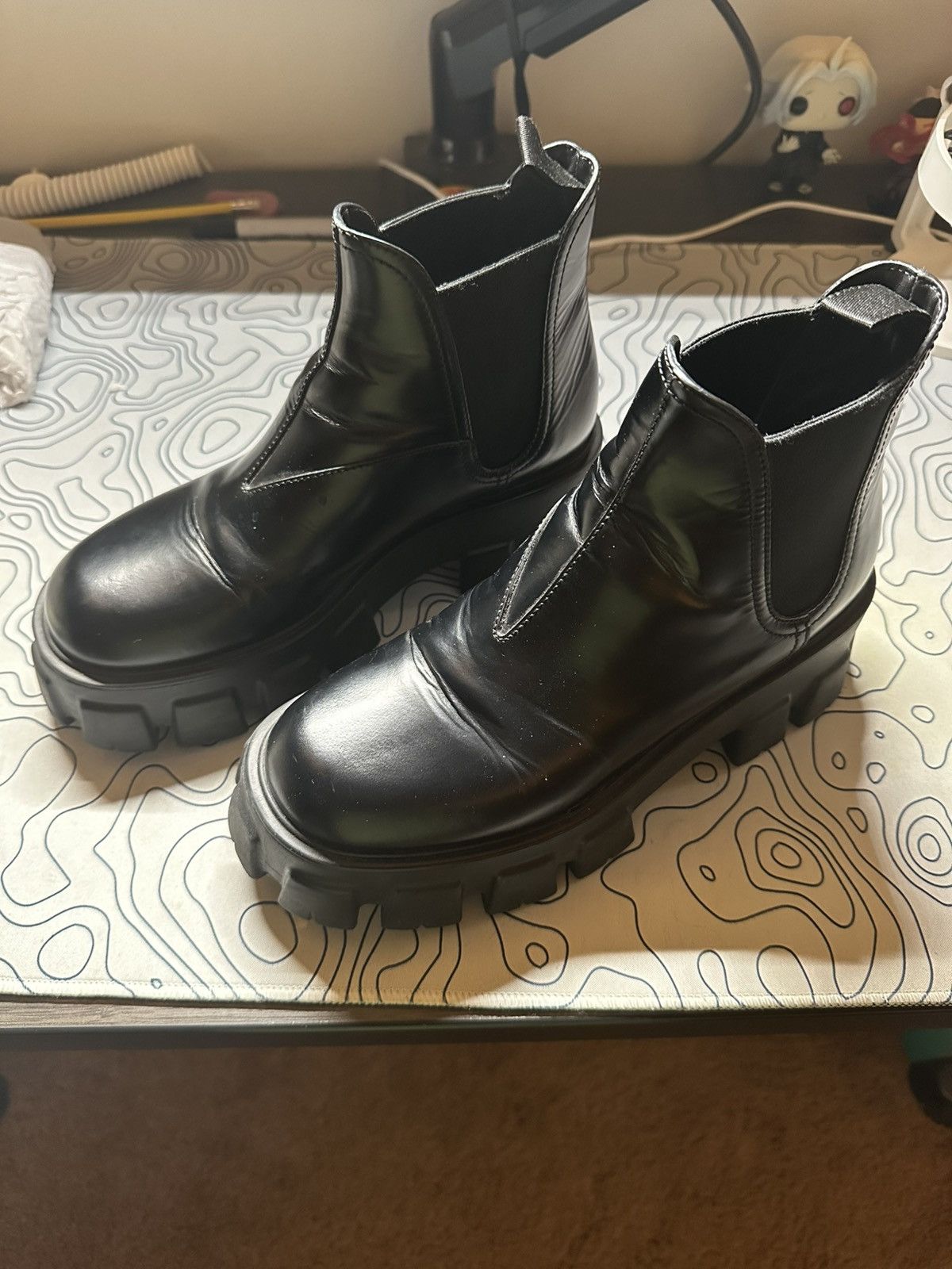 Prada Prada Monolith Chelsea Boot Women’s Size US 8 / IT 38 - 1 Thumbnail