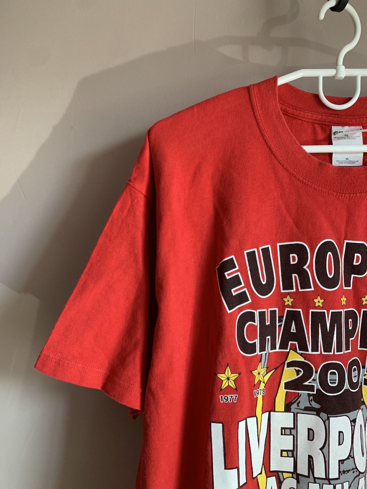 Vintage Liverpool Vintage T Shirt 2005 Champions Retro Size XL Size US XL / EU 56 / 4 - 4 Thumbnail