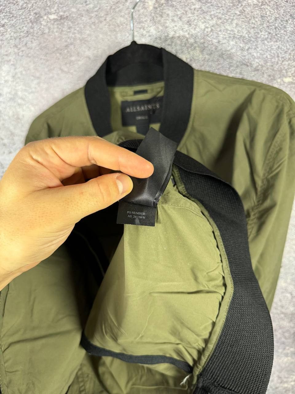 Allsaints AllSaints Sonne Bomber Nylon Men's MJ017Q Light Jacket S Size US S / EU 44-46 / 1 - 14 Thumbnail