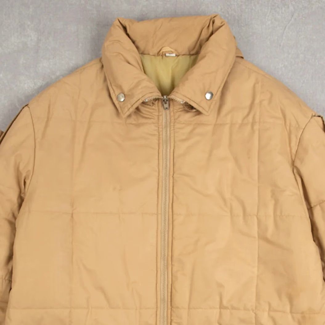Vintage VINTAGE 90s Puffer Down Ski Jacket L Women's Beige Outdoor Pullover Size L / US 10 / IT 46 - 5 Thumbnail