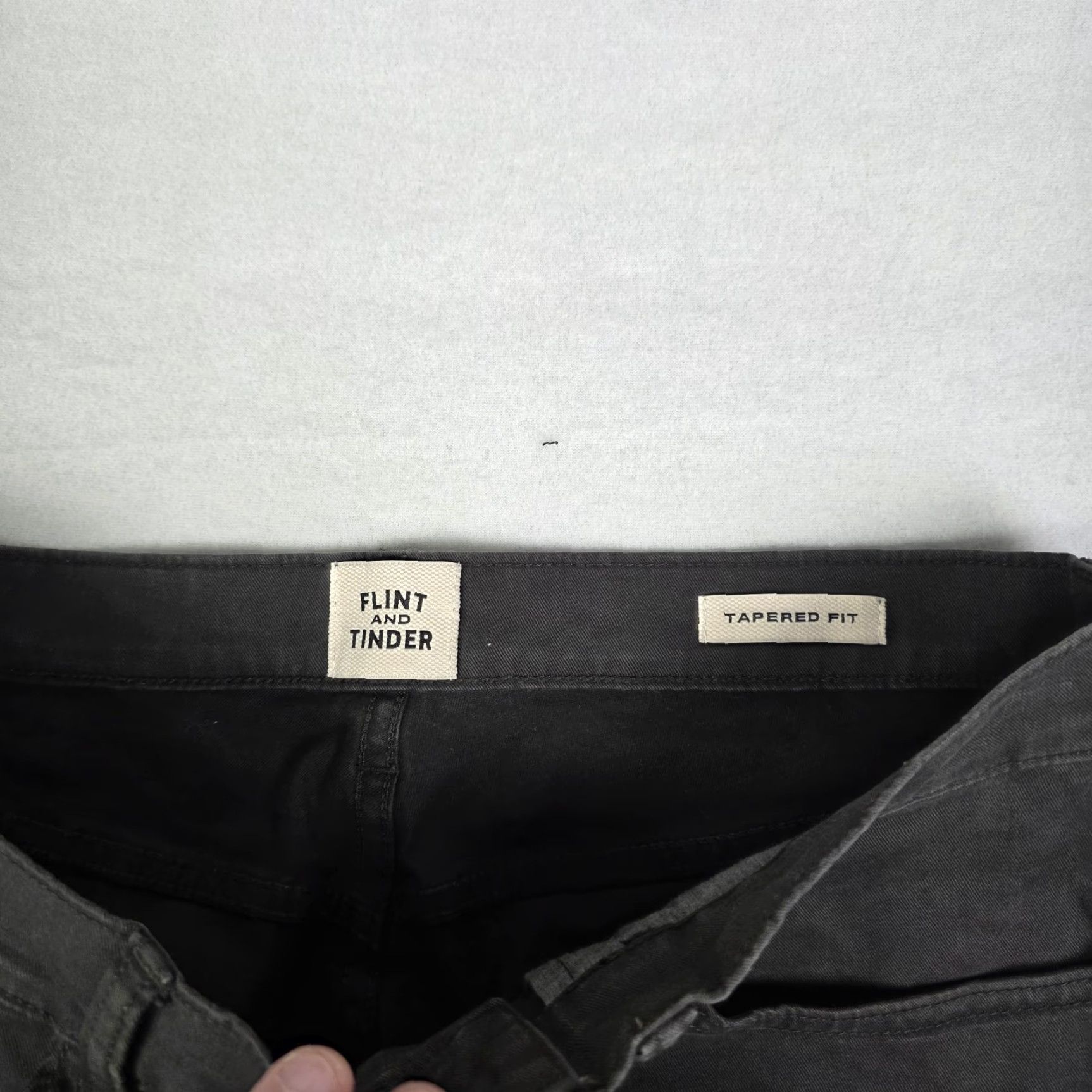 Flint And Tinder Flint And Tinder Tapered Pants Mens 30x30 Gray 5 Pocket Chino Stretch Twill Size US 30 / EU 46 - 3 Thumbnail