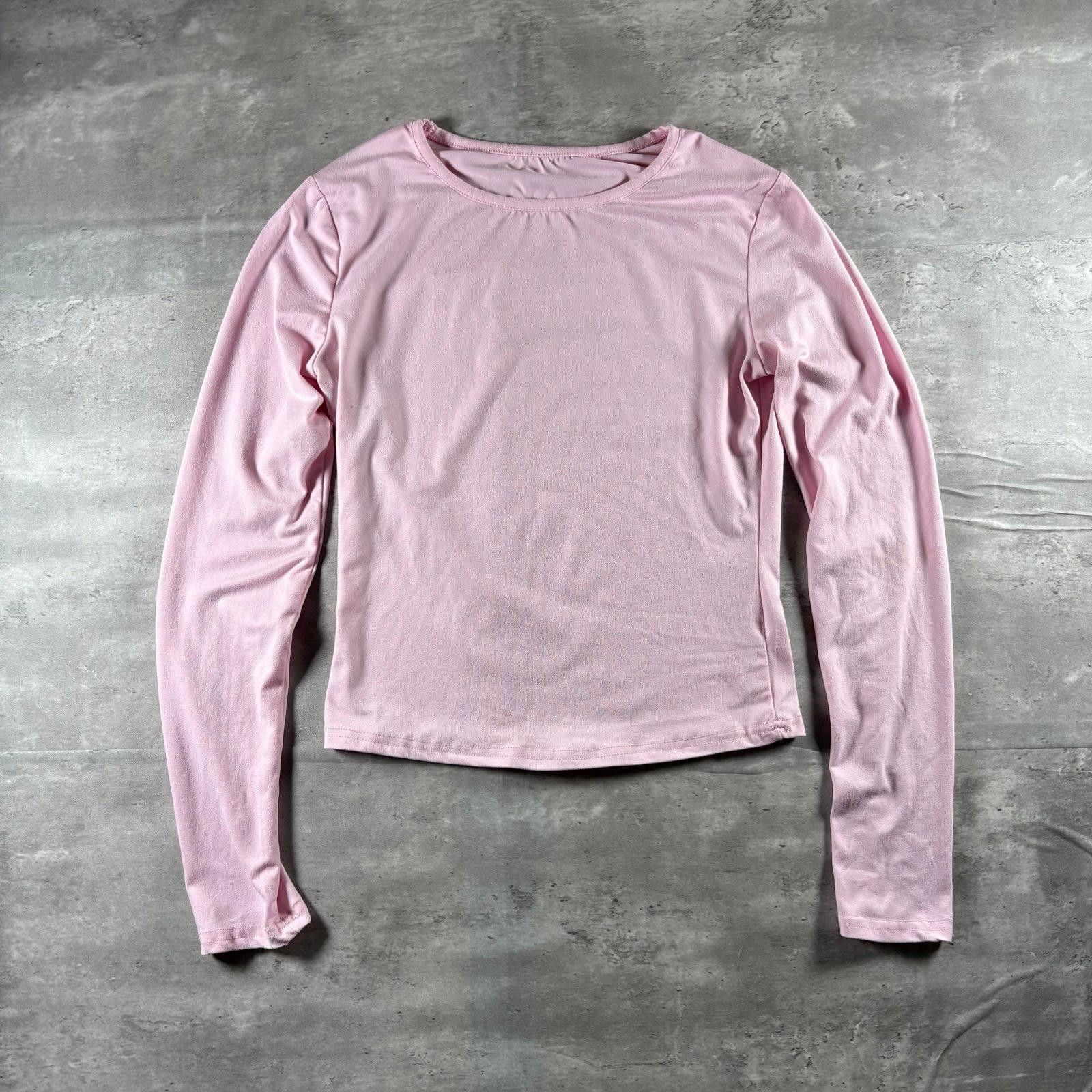 Zara Zara Light Pink Long Sleeve Top Size S / US 4 / IT 40 - 6 Thumbnail