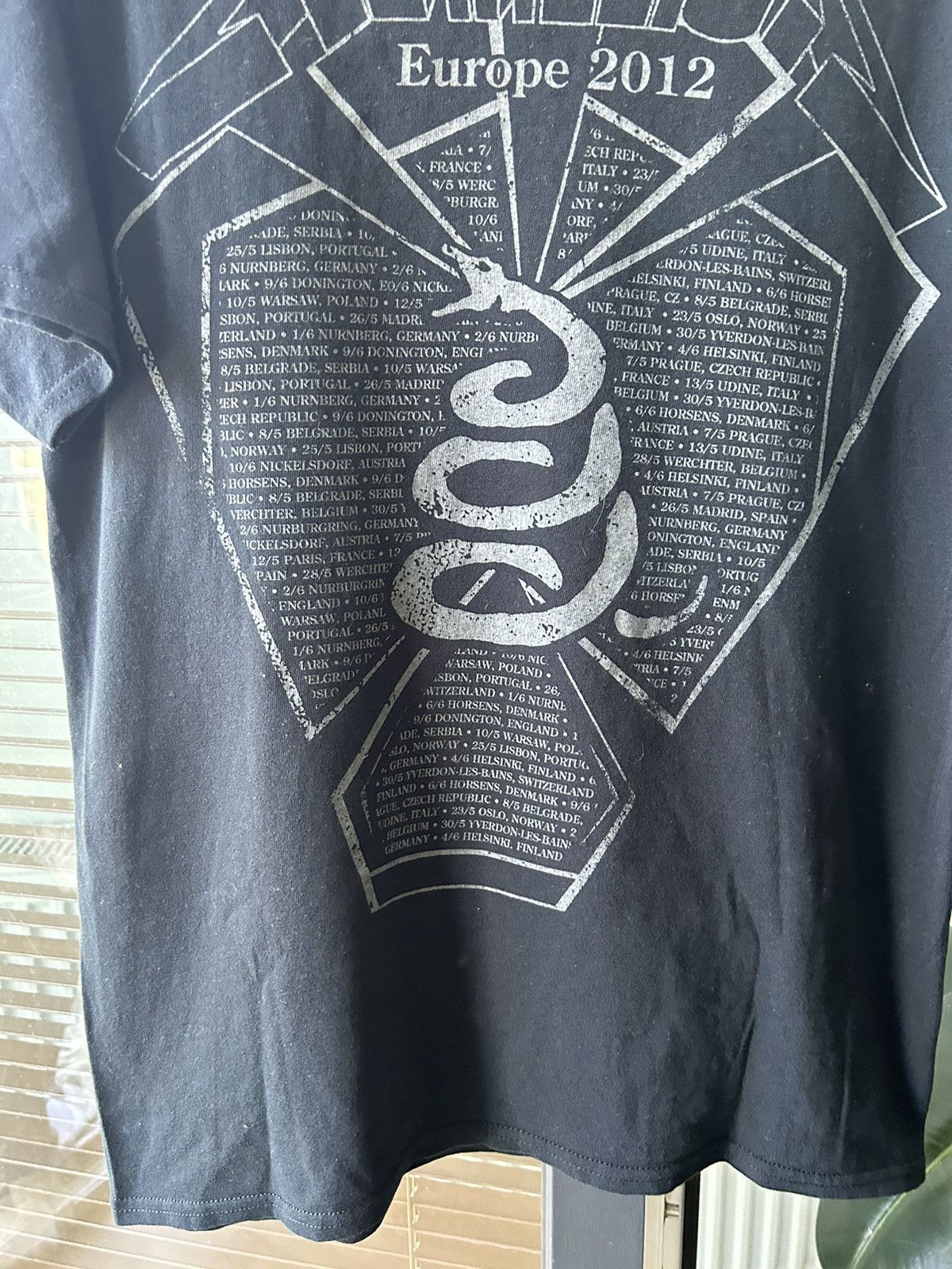 Metallica × Vintage Metallica Snake Pit VTG Vintage Official Merch Tshirt Size US M / EU 48-50 / 2 - 7 Thumbnail