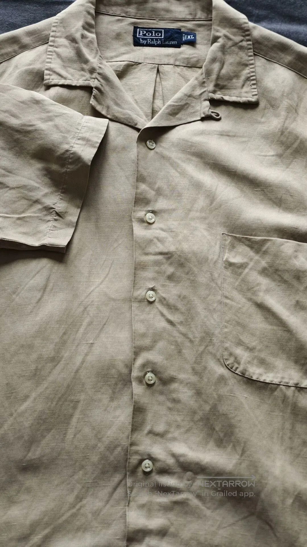 Polo Ralph Lauren Polo Ralph Lauren 90s Vintage Silk Shirt. Size US XL / EU 56 / 4 - 2 Thumbnail