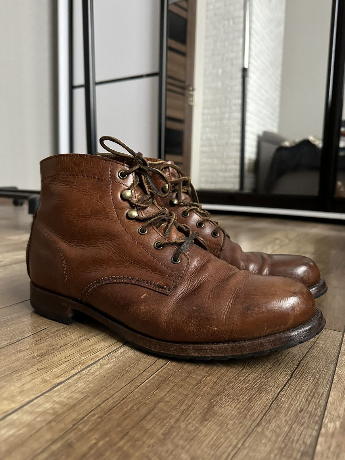 Sendra Sendra 0604 Leather Shoes Boots Size US 12 / EU 45 - 4 Thumbnail