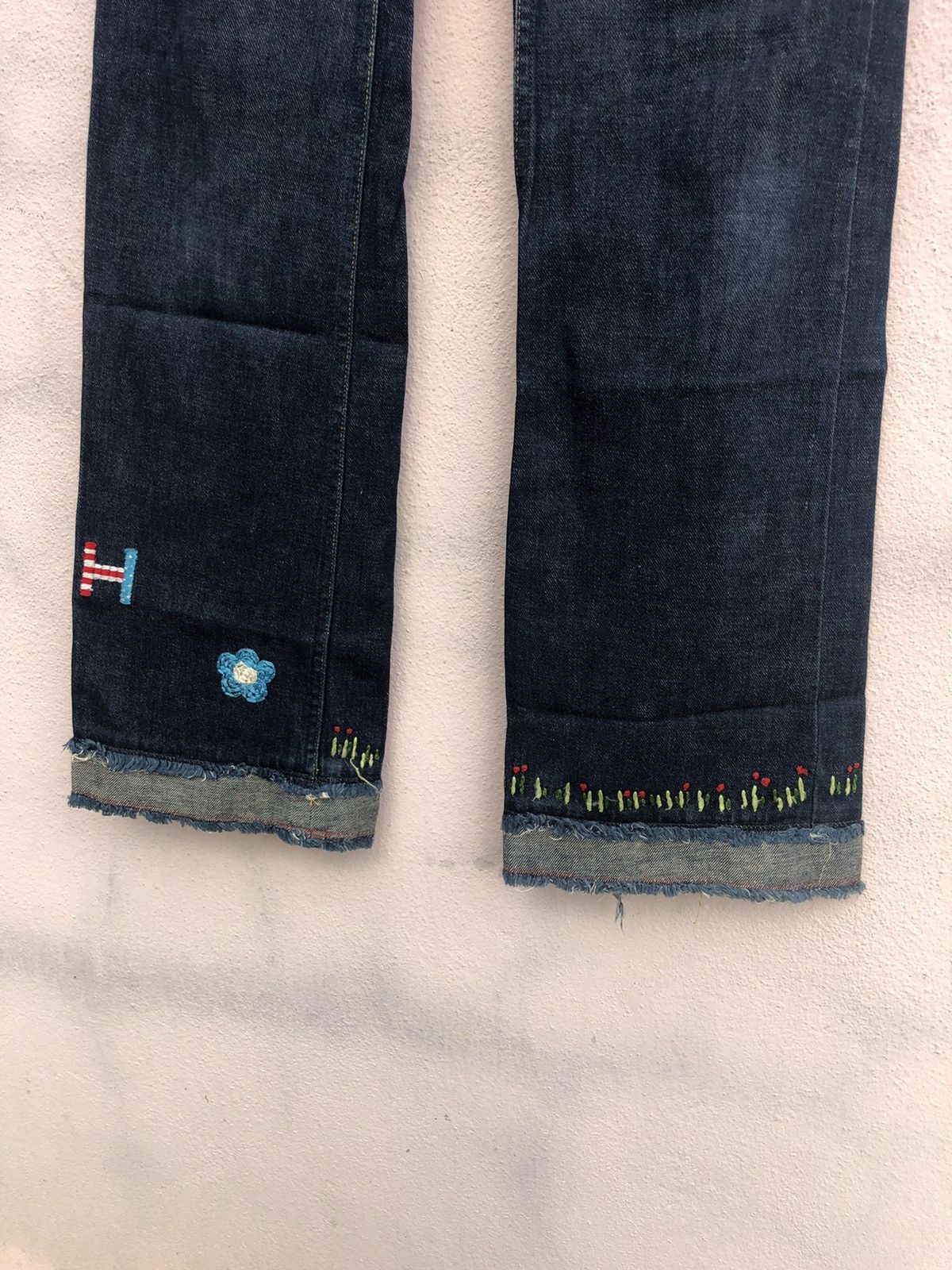 Hysteric Glamour Hysteric Glamour Embroidered Logo Jeans Size 27" / US 4 / IT 40 - 5 Thumbnail
