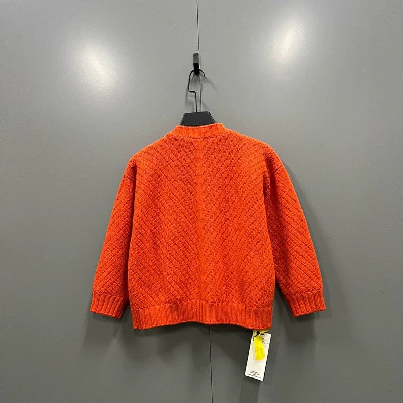 Prada Prada Orange knitted jacket 2502-Nextarrow Size US XXS / EU 40 - 4 Thumbnail