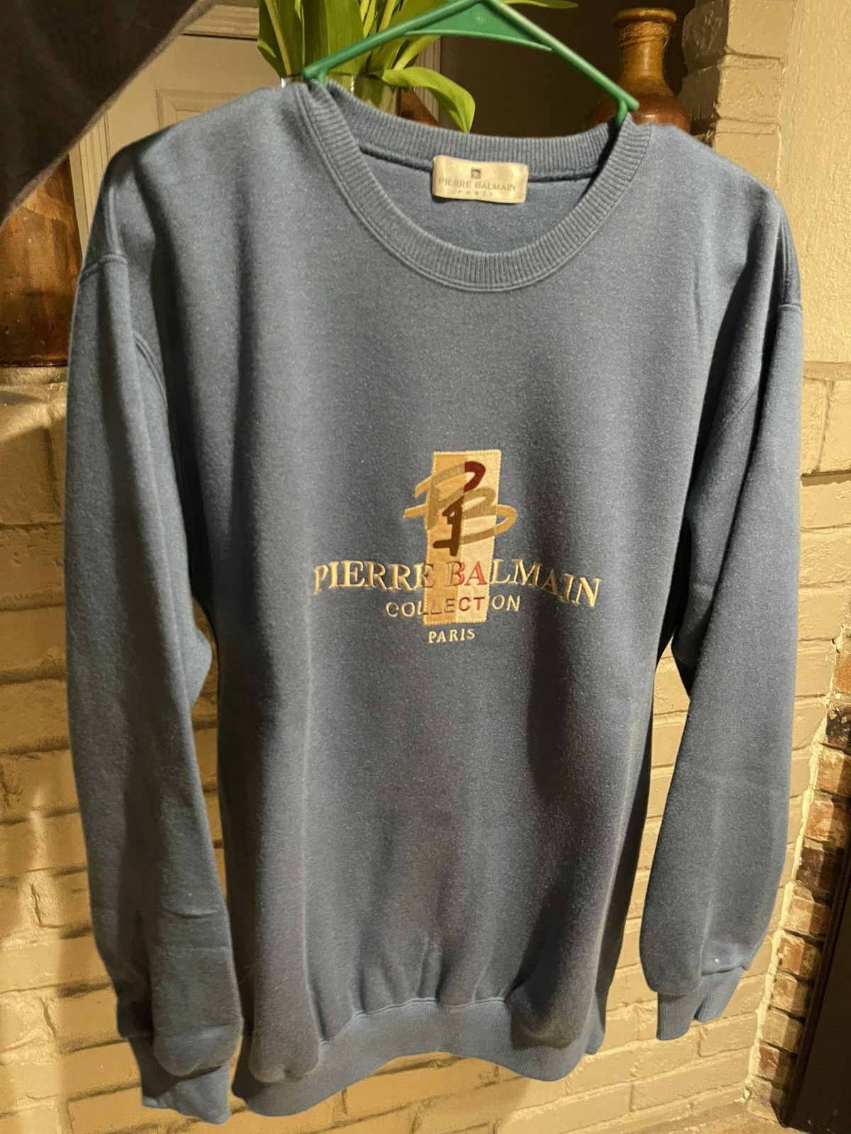 Pierre Balmain × Vintage Vintage Pierre Balmain sweater Size US L / EU 52-54 / 3 - 1 Thumbnail