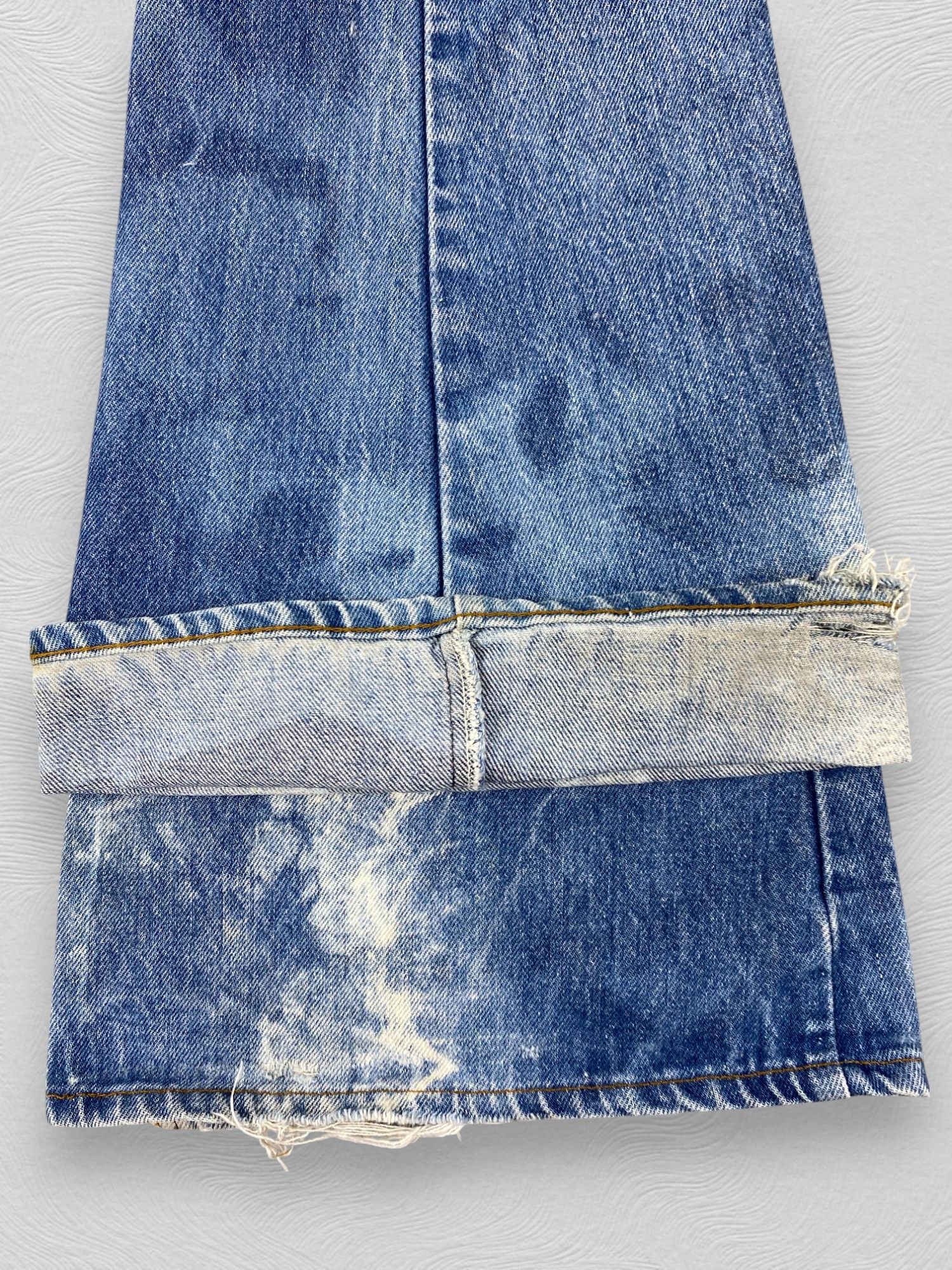 Levi's 80's Distressed Mudwash Vintage Levi's 646 Flare Orange Tab Size US 29 - 11 Thumbnail