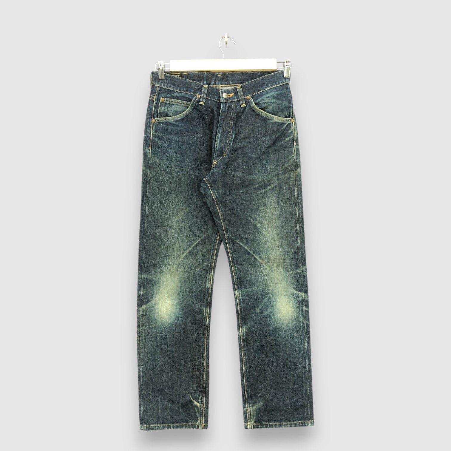 Lee Vintage 80's Lee Riders Sanforized Selvedge Jeans Denim Size US 30 / EU 46 - 1 Thumbnail