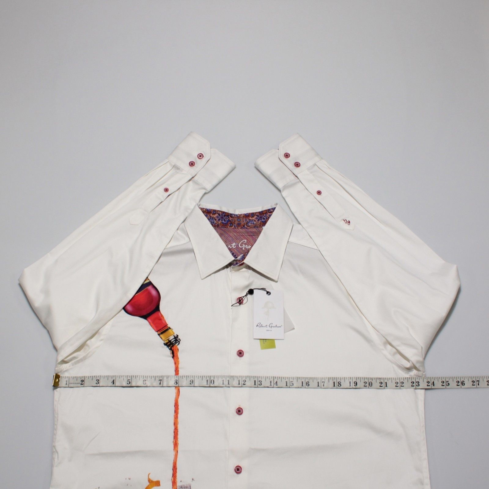 Robert Graham Robert Graham New with tags Shirt Size L US In White Size US L / EU 52-54 / 3 - 7 Thumbnail