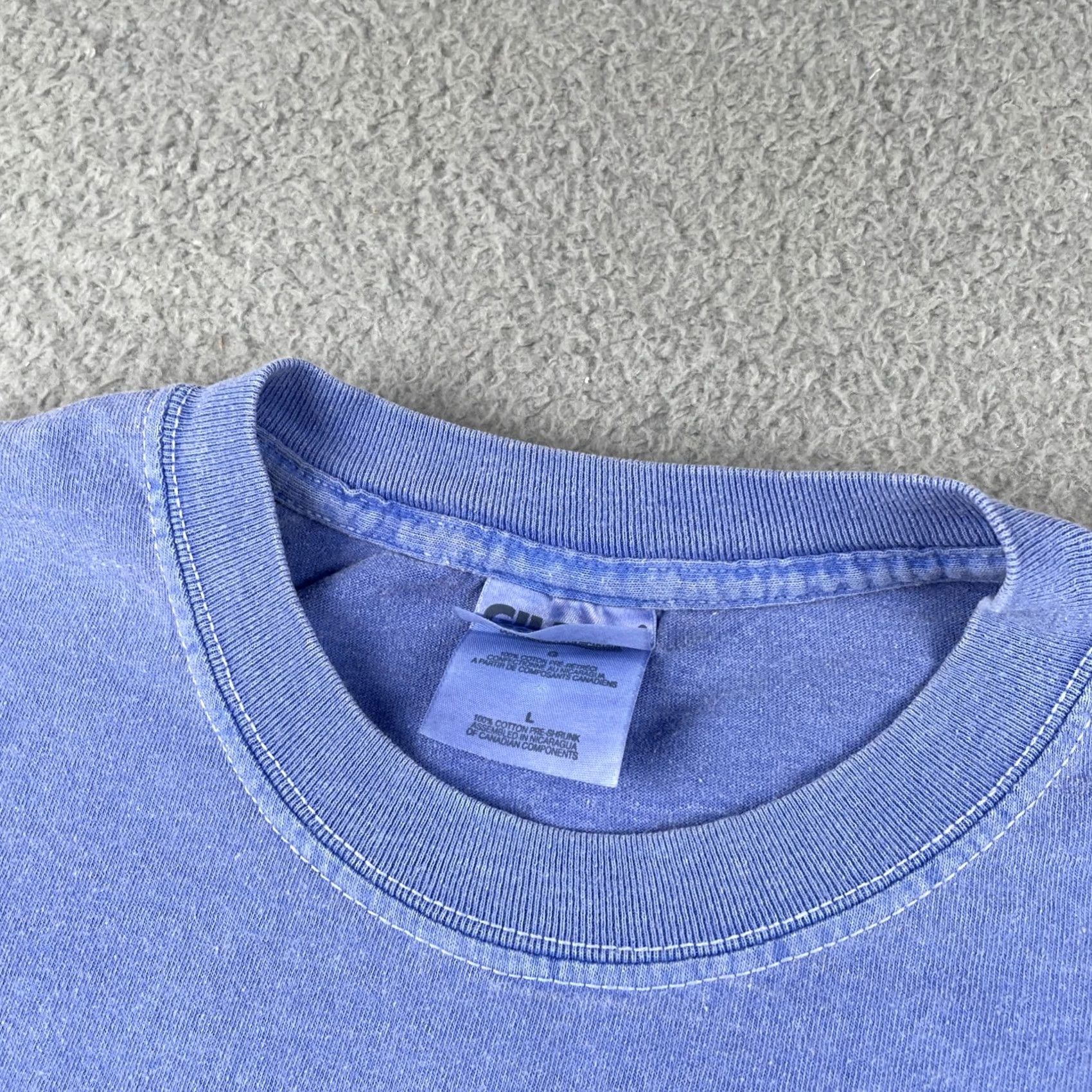 Gildan VINTAGE Gildan Blue Large T Shirt Cavern Canines Cocker Spaniel Dog Puppy Graphic 90s Mens Size US L / EU 52-54 / 3 - 4 Thumbnail