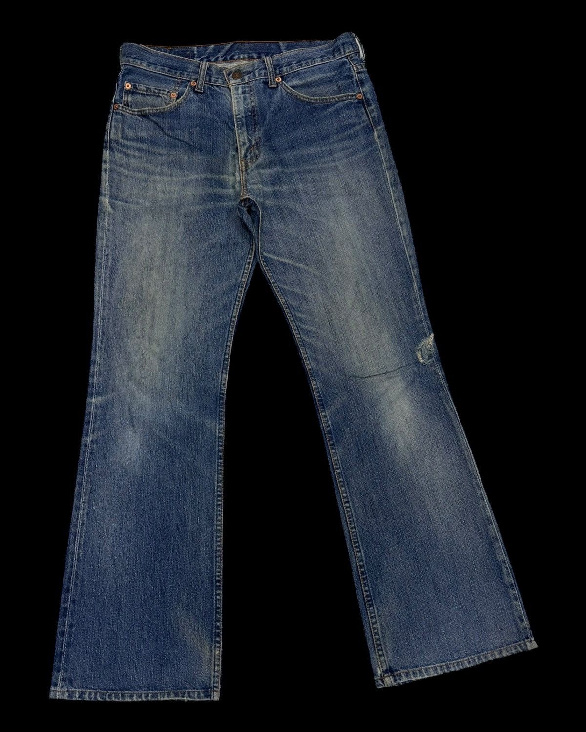 Levi's Vintage Clothing 💥LEVIS 517 Flare Denim Jean Bootcut Size US 33 - 3 Thumbnail