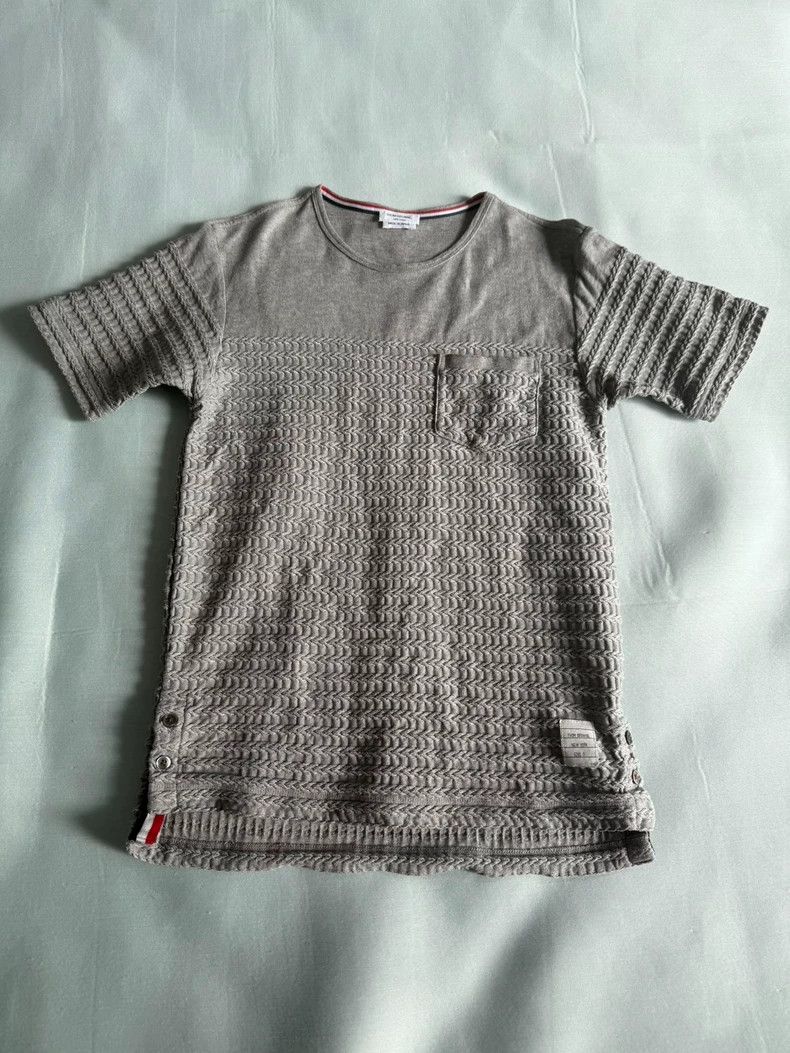Thom Browne Thom Browne size0 Knit jacquard short sleeves Size US XS / EU 42 / 0 - 1 Thumbnail