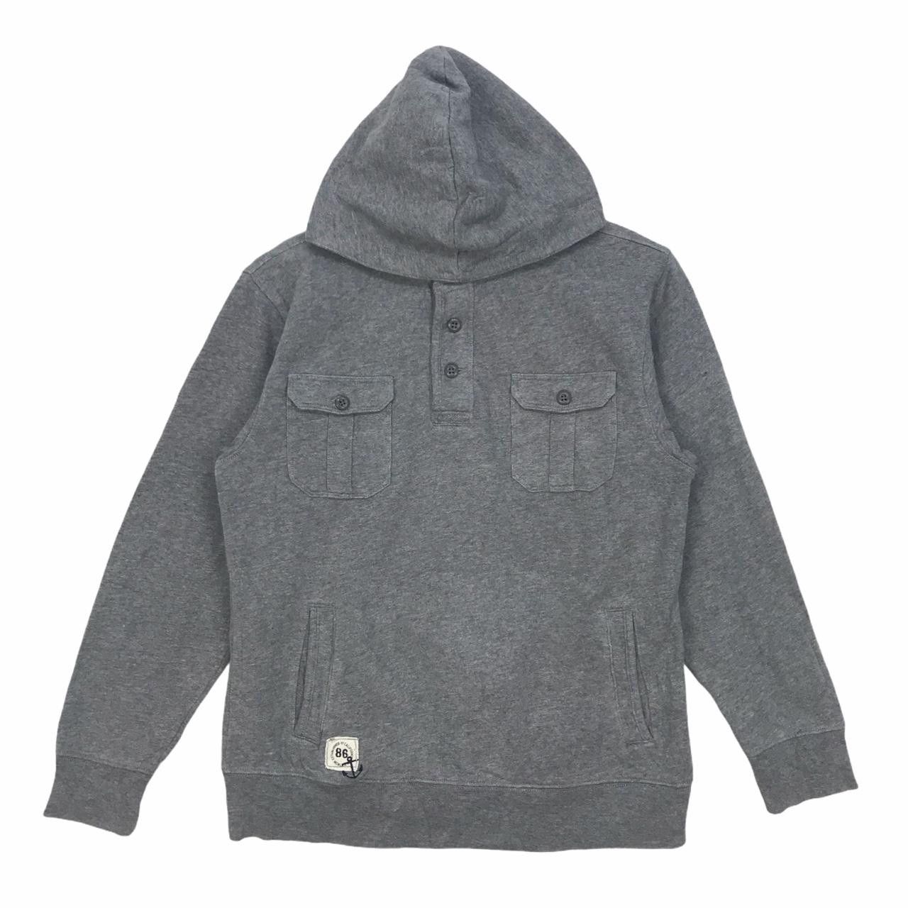 Gap Vtg GAP KIDS Half Button Hoodie Sweatshirt The Rough Bunch Size US XXS / EU 40 - 2 Thumbnail