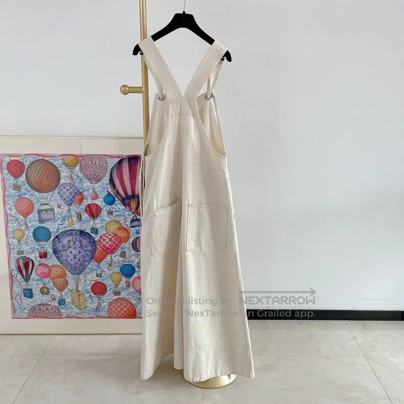 Jil Sander size 34 Long Suspender Dress