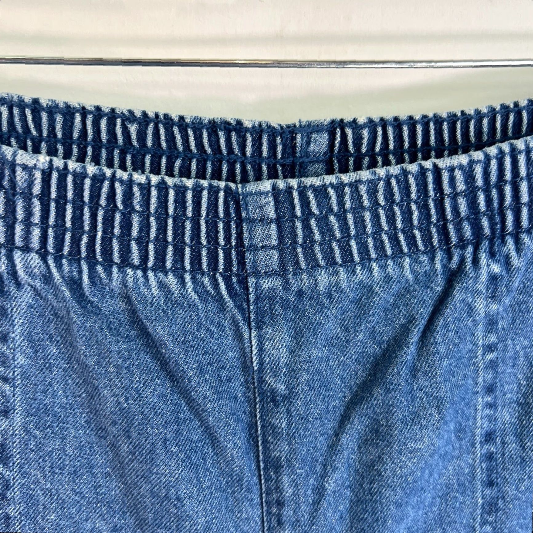 Vintage VINTAGE Carroll Reed Mom Straight Leg Denim Jeans Womens Size SP 32X30 Blue Medium Cotton No Back Pockets Size 24" / US 00 / IT 34 - 5 Thumbnail