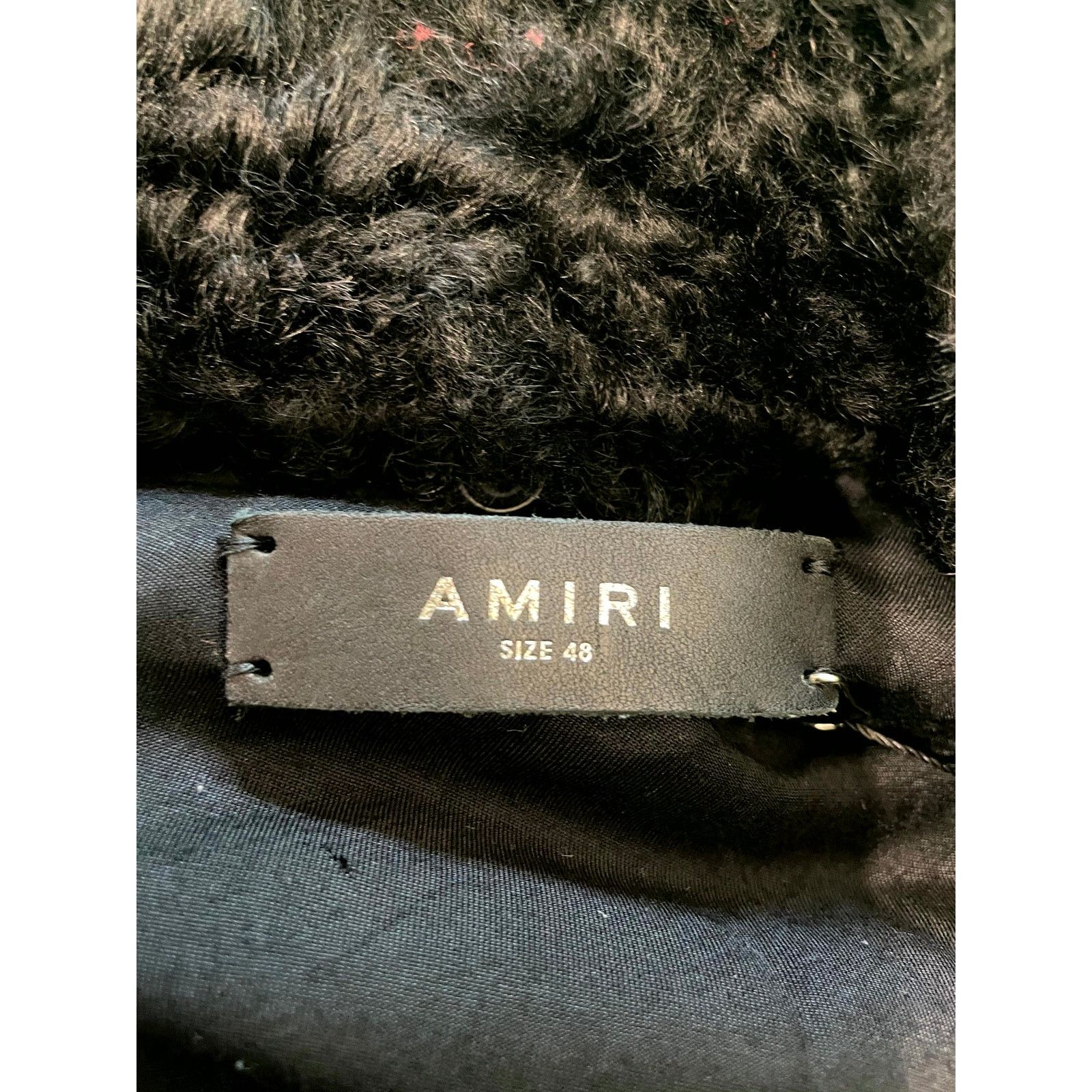 Amiri Amiri Team Varsity Black Jacket (Removable Shearling) Size US M / EU 48-50 / 2 - 6 Thumbnail