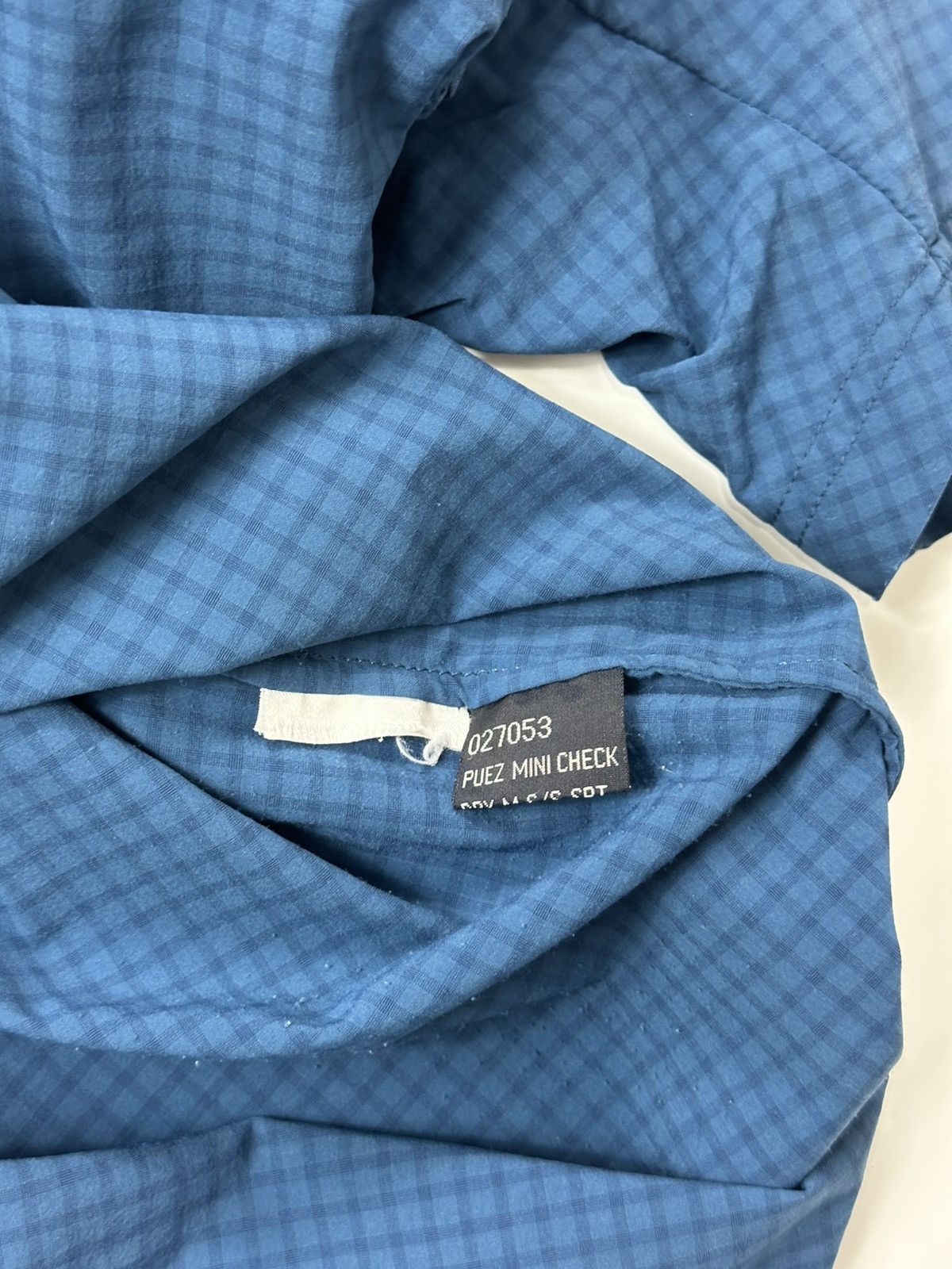 SALEWA Salewa Flannel Shirt Men's Logo Blue Size US M / EU 48-50 / 2 - 9 Thumbnail