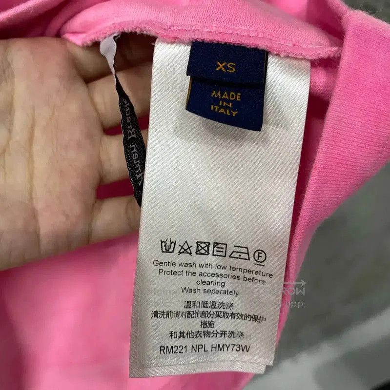 Louis Vuitton Louis Vuitton Pink Tie-Dye Short Sleeve T-Shirt . Size US XS / EU 42 / 0 - 8 Thumbnail