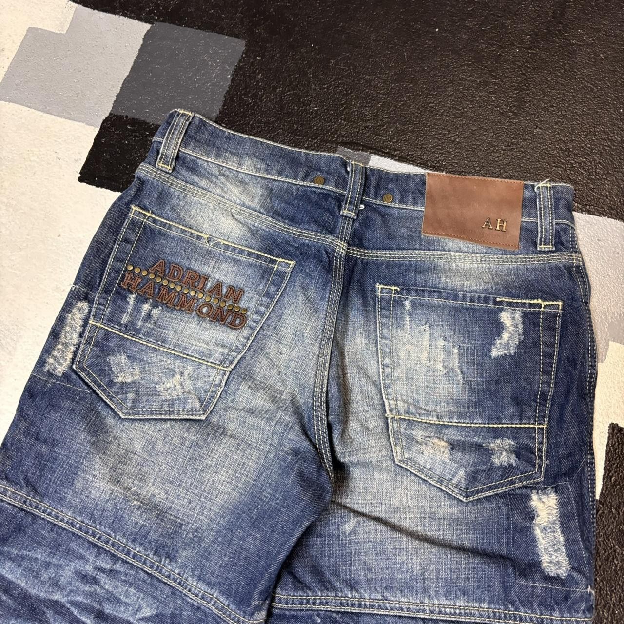 Japanese Brand × Vintage Vintage Adrian Hammond denim shorts Size US 31 - 7 Thumbnail