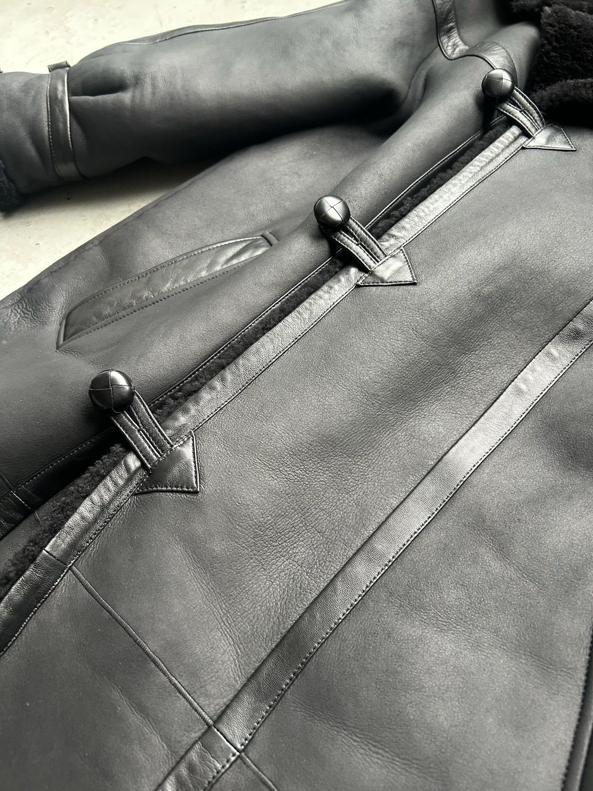 Saint Laurent Paris Saint Laurent Paris Lambskin Long Duffle Coat Size US M / EU 48-50 / 2 - 4 Thumbnail