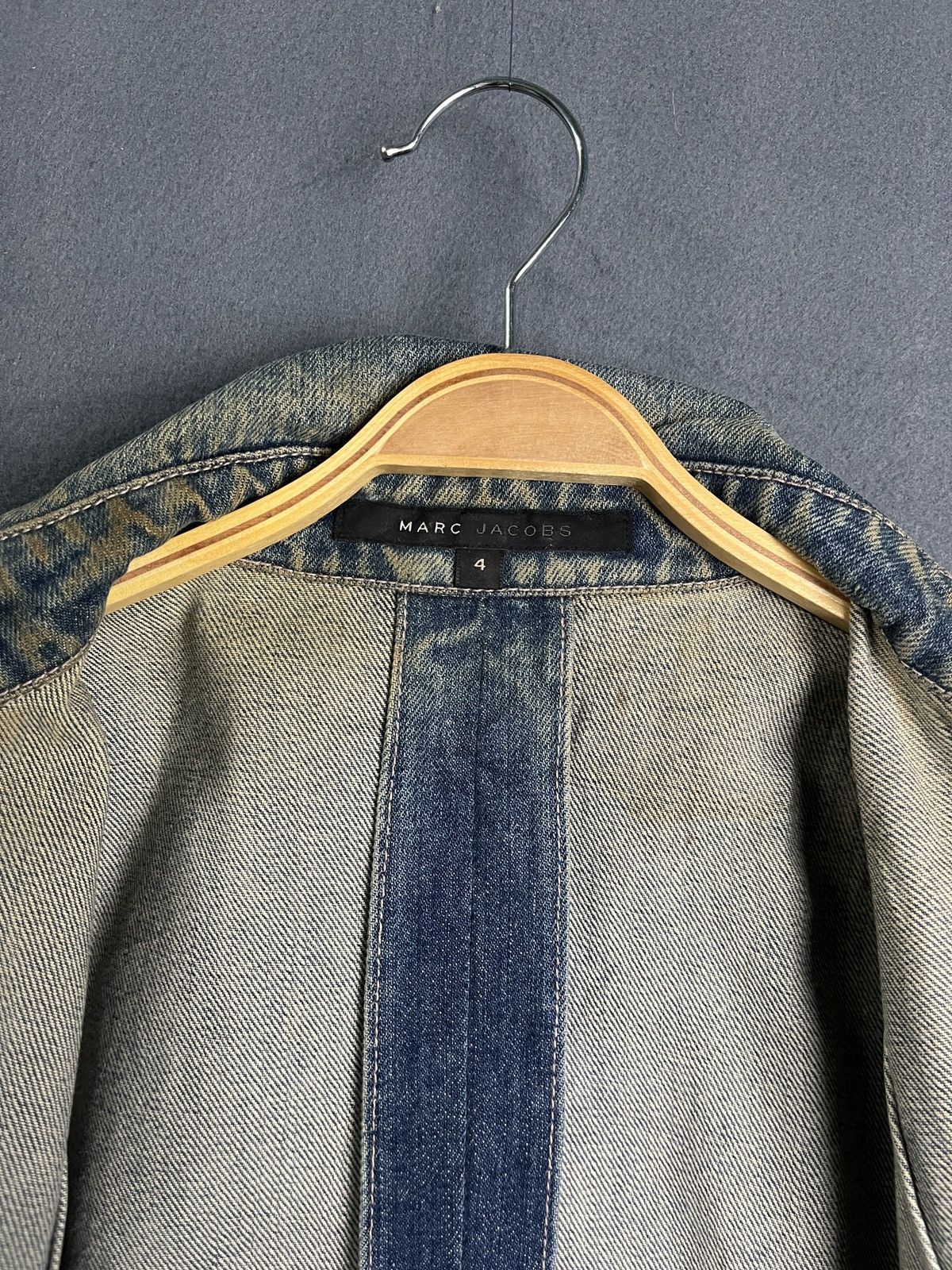 Marc Jacobs Marc Jacobs Denim Trucker Jacket Size S / US 4 / IT 40 - 8 Thumbnail