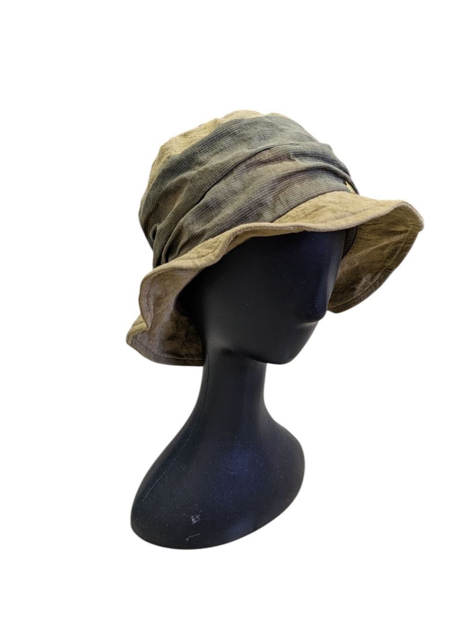 CA4LA YOHJI YAMAMOTO BEIGE MULTIPLE LAYER CA4LA BUCKET HAT Size ONE SIZE - 2 Thumbnail