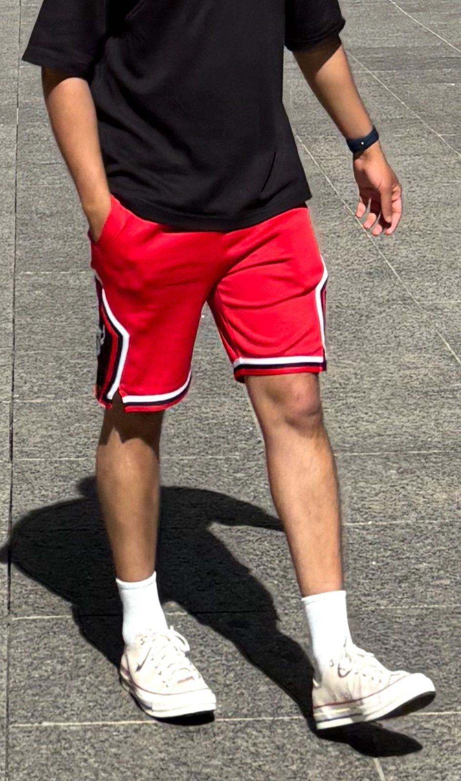 NBA Chicago Bulls Nike NBA shorts - large (more like medium) Size US 32 / EU 48 - 11 Thumbnail