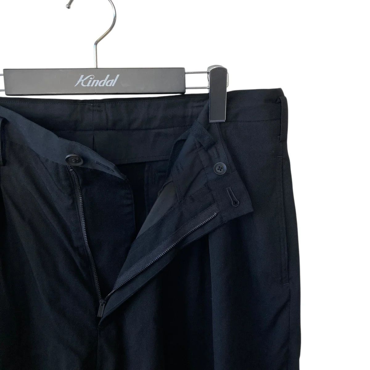 Yohji Yamamoto Yohji Yamamoto pour homme 20AW Wool Gin Patch Wide Pants Size US 35 - 3 Thumbnail