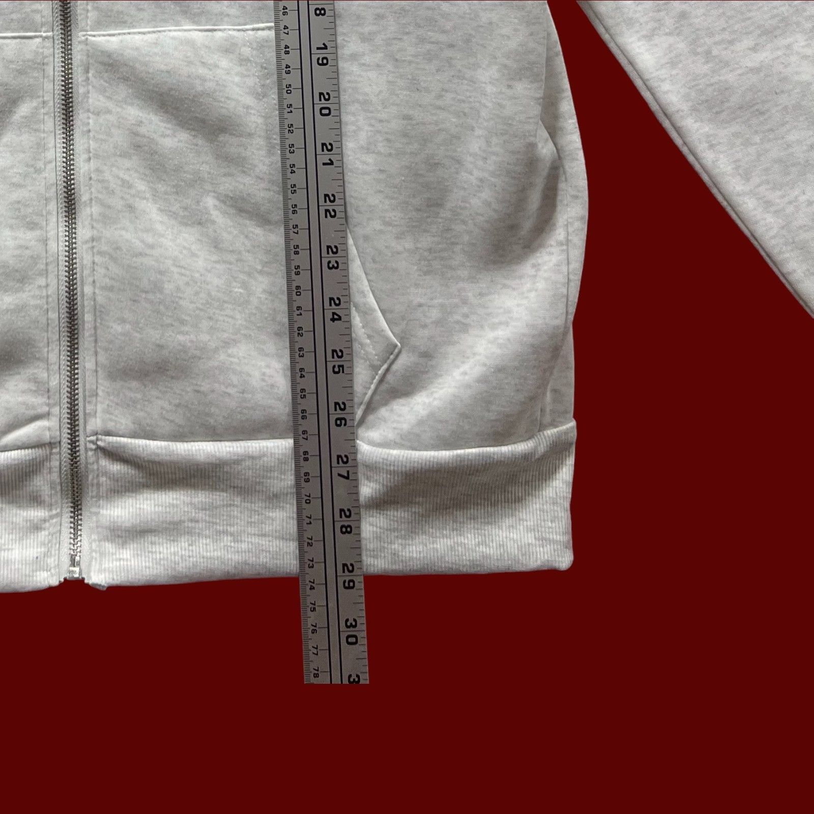 rue21 Rue 21 - Men's Long Sleeve Hooded Sweatshirt - Gray - Small Size US S / EU 44-46 / 1 - 6 Thumbnail