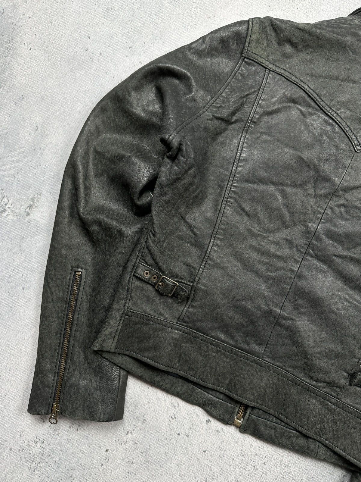 Levi's Vintage Levi’s Sample Leather Jacket Western Cut 90s Rare Size S / US 4 / IT 40 - 17 Thumbnail