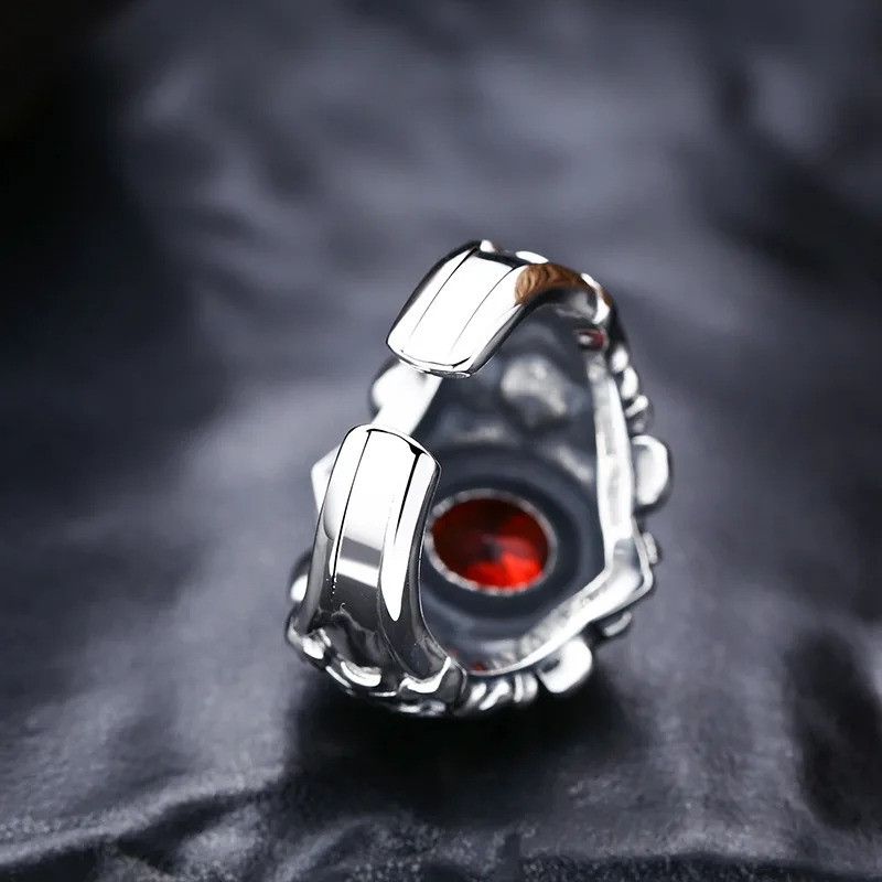 Other Retro Red Heart Ring Size ONE SIZE - 3 Thumbnail