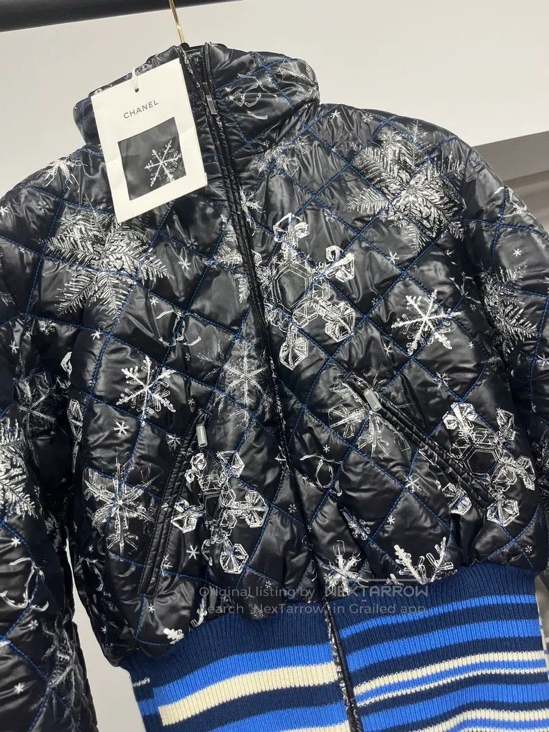 Chanel Chanel Printed cotton coat Size XS / US 0-2 / IT 36-38 - 2 Thumbnail