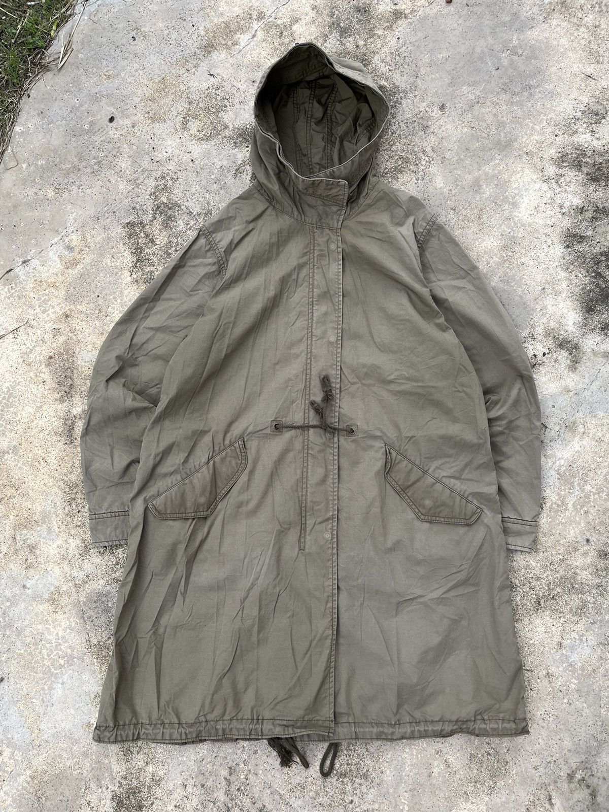 Japanese Brand × Uniqlo 🔥UNIQLO Parkas Zipper Pocket Hoodie Size US XL / EU 56 / 4 - 1 Thumbnail
