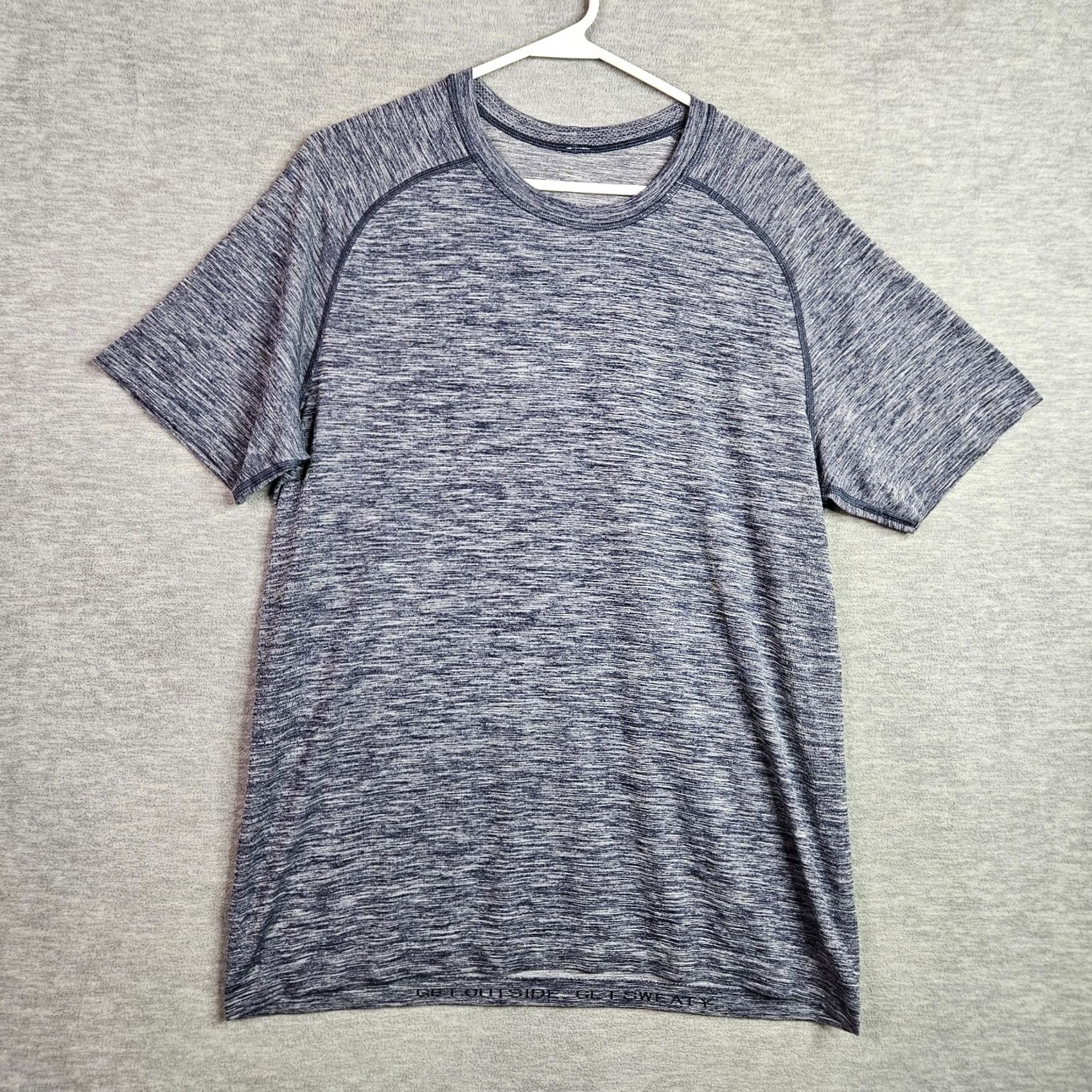 Lululemon Lululemon Metal Vent Tech T-Shirt Mens Short Sleeve Size L Blue Athletic Gym & Training Pullover Crew Neck Comfort Breathable Lightweight Size US 33 - 2 Thumbnail